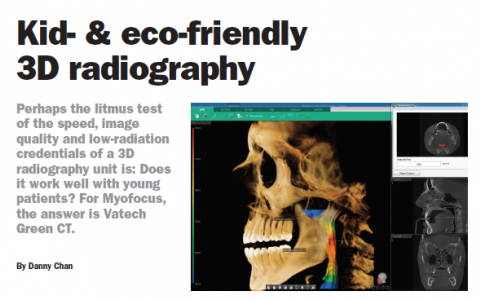 Kid- & eco-friendly 3D radiography, GREEN CT