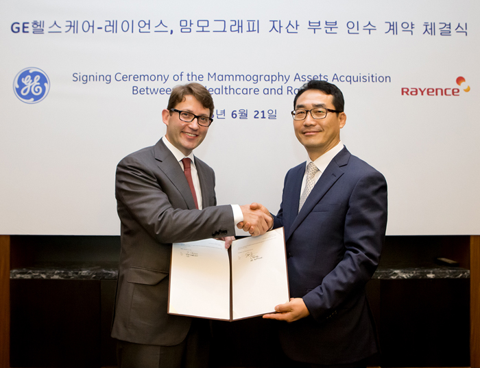 GE Healthcare Agrees to Acquire Certain Assets of Rayence, a Subsidiary of Vatech, Acknowledging Korea’s Technology in Mammography